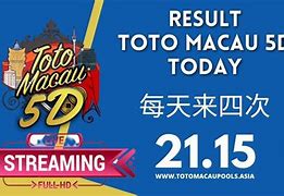 Live Streaming Macau Jam 13.00 Hari Ini